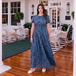 GMG navy Giselle dress- size 2